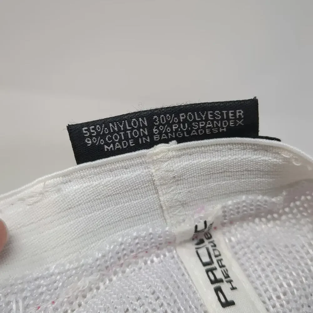 Pacific Headwear Baseball Cap Pink 7 3/8 Plant Health Technologies Mesh Hat